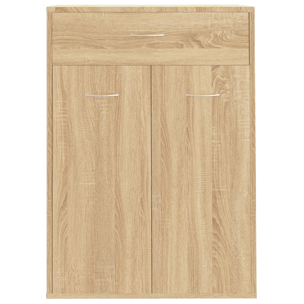 Schuhschrank Sonoma-Eiche 60X35X84 Cm Holzwerkstoff