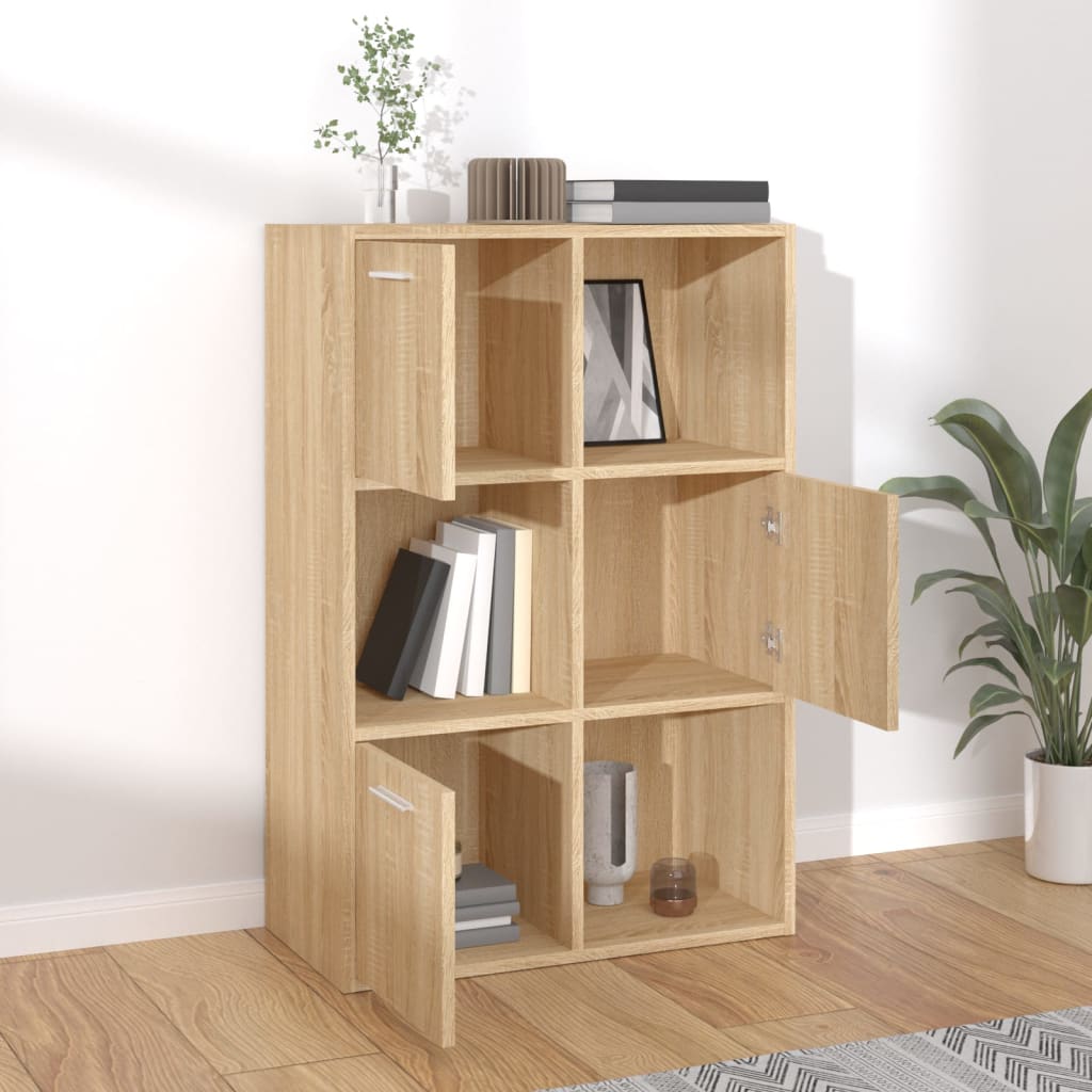 Lagerschrank Sonoma-Eiche 60X29,5X90 Cm Holzwerkstoff