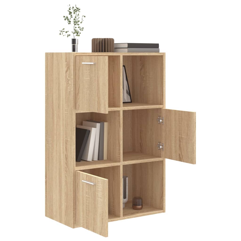 Lagerschrank Sonoma-Eiche 60X29,5X90 Cm Holzwerkstoff