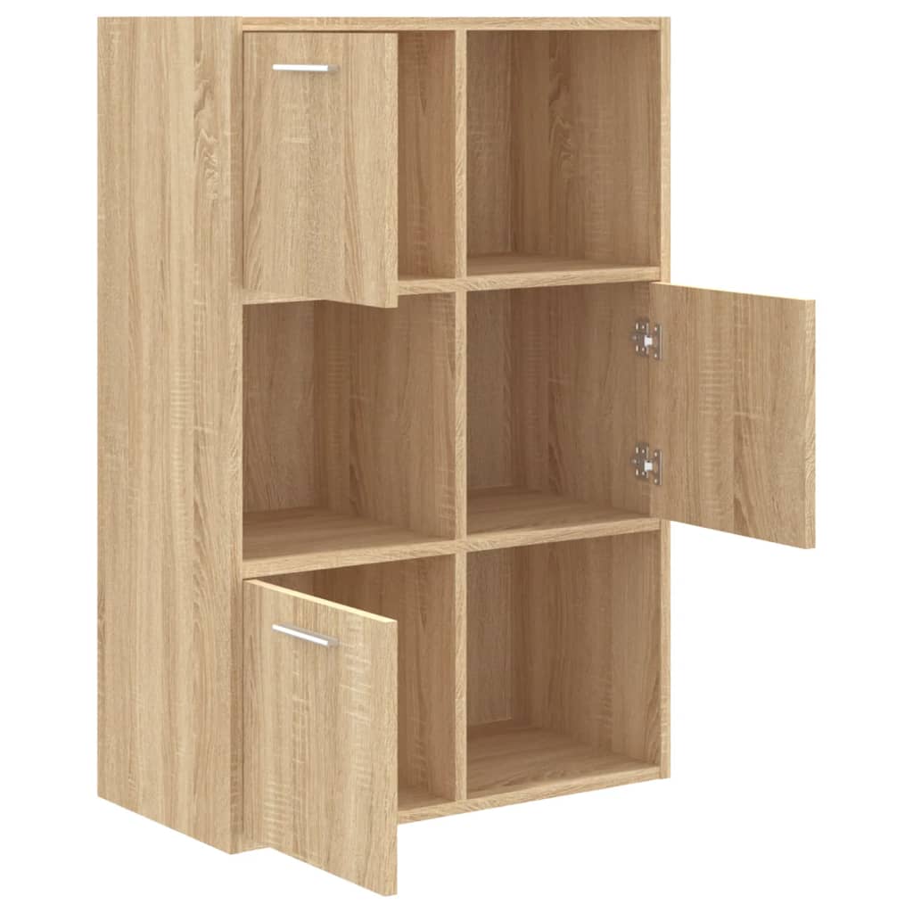 Lagerschrank Sonoma-Eiche 60X29,5X90 Cm Holzwerkstoff