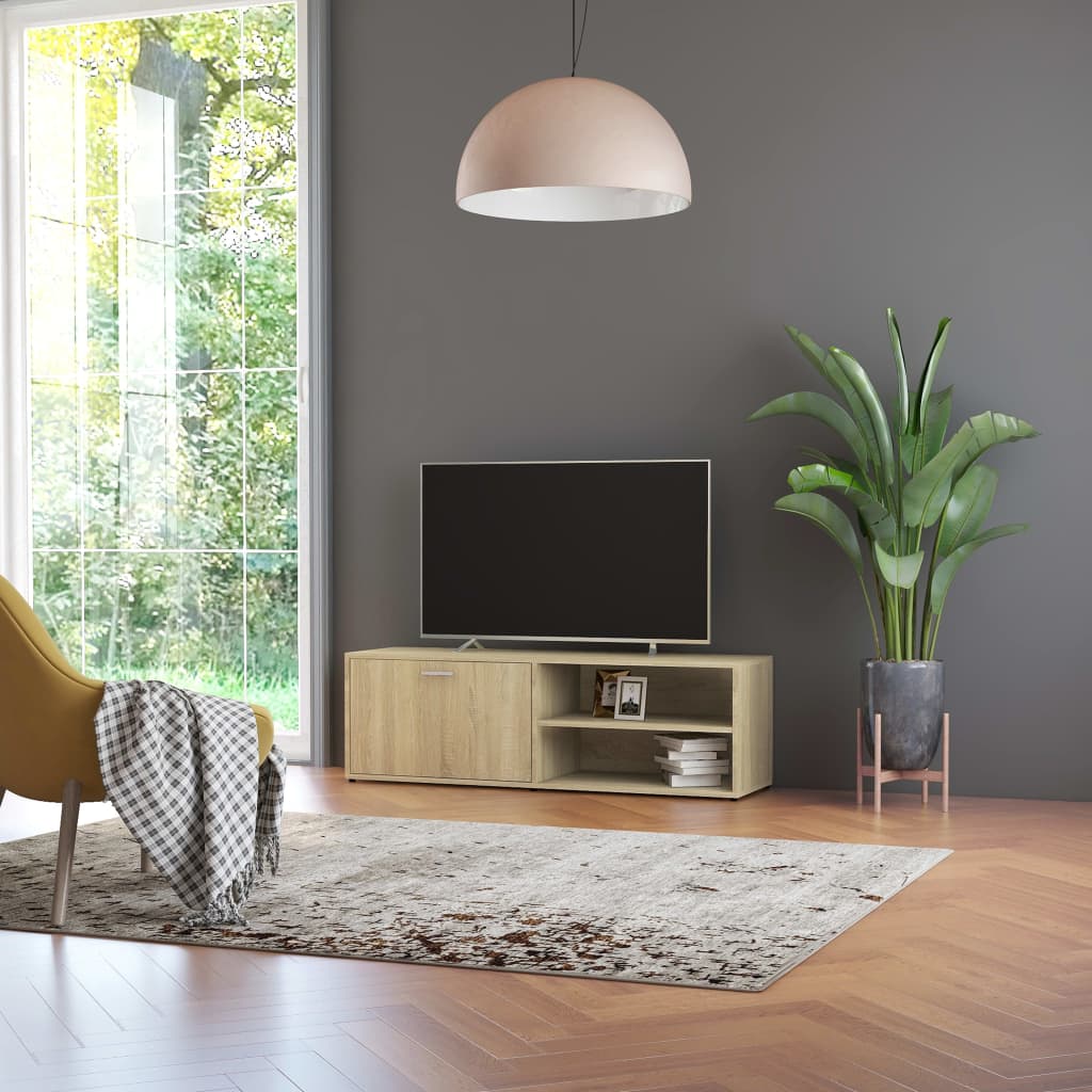 Tv-Schrank Artisan-Eiche 120X34X37 Cm Holzwerkstoff
