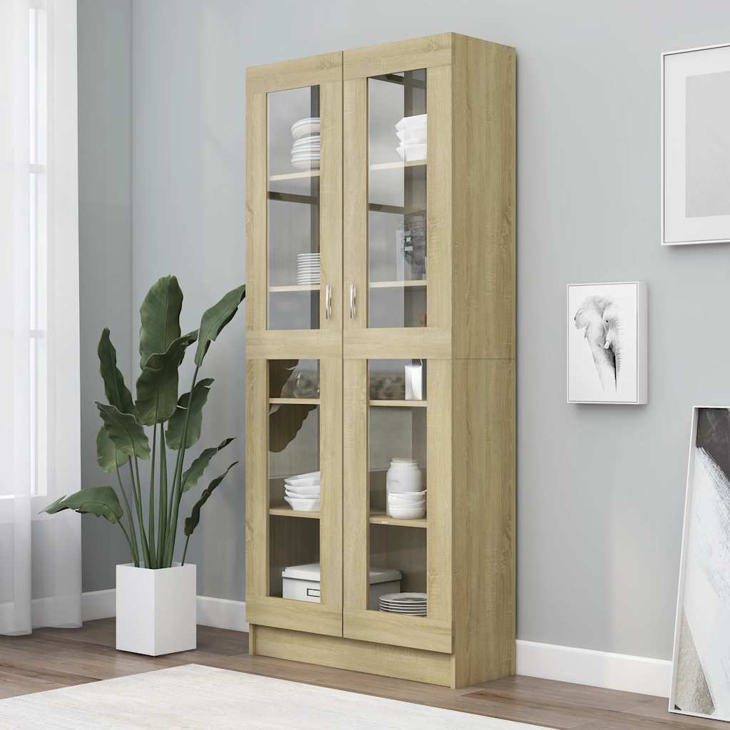 Highboard Artisan-Eiche 82,5X30,5X Holzwerkstoff