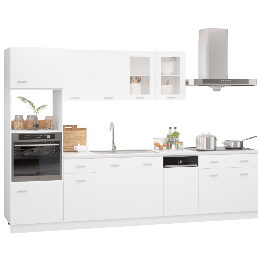 7-Tlg. Küchenzeile Lyon Holzwerkstoff