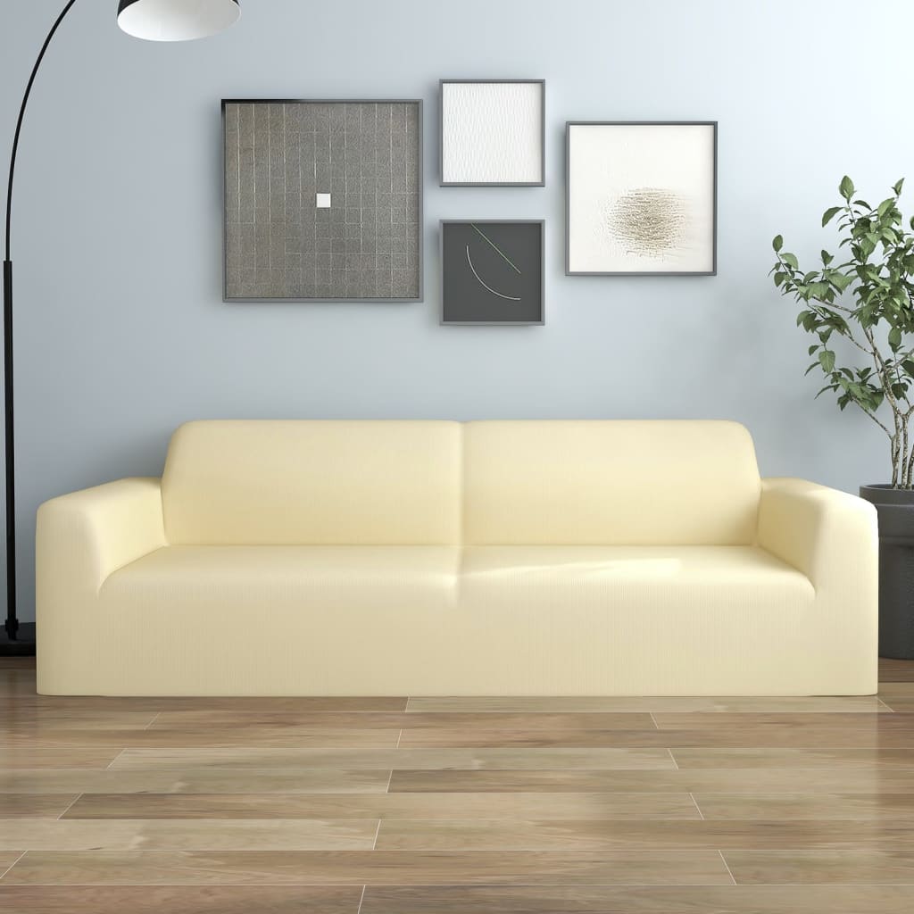 Stretch-Sofahusse Polyester-Jersey
