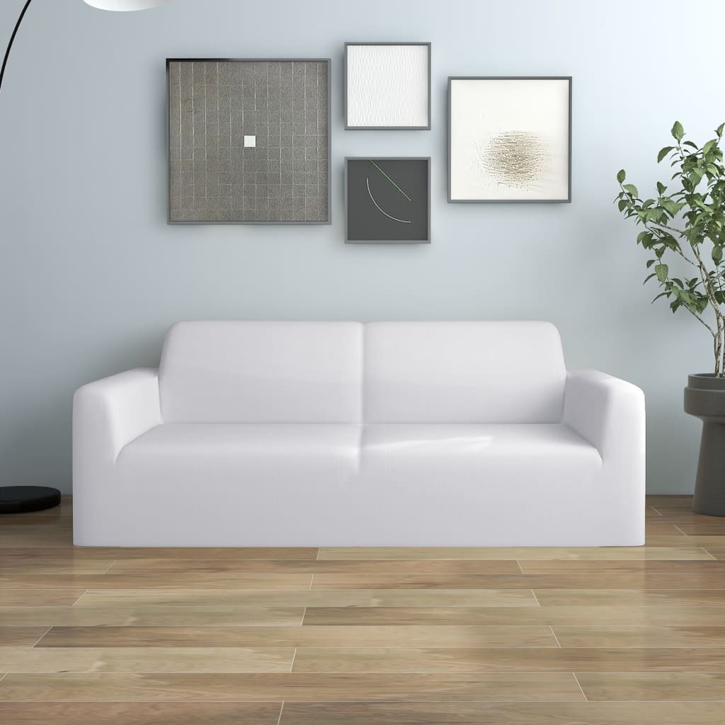 Stretch-Sofahusse Polyester-Jersey