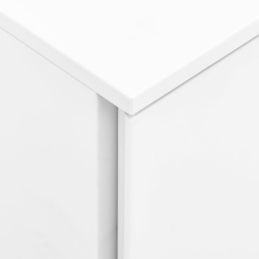 Aktenschrank Mit Rollen 39X45X67 Cm Stahl