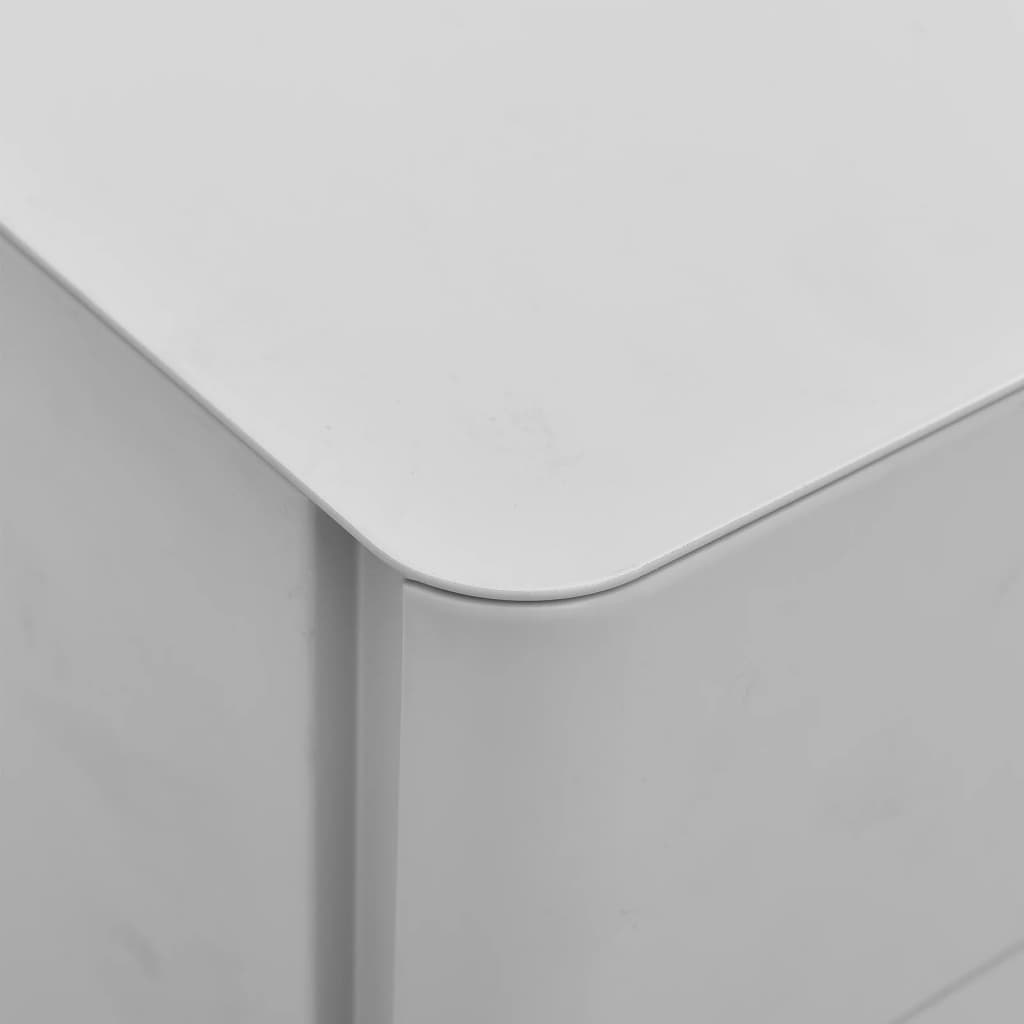 Aktenschrank Mit Rollen 30X45X59 Cm Stahl