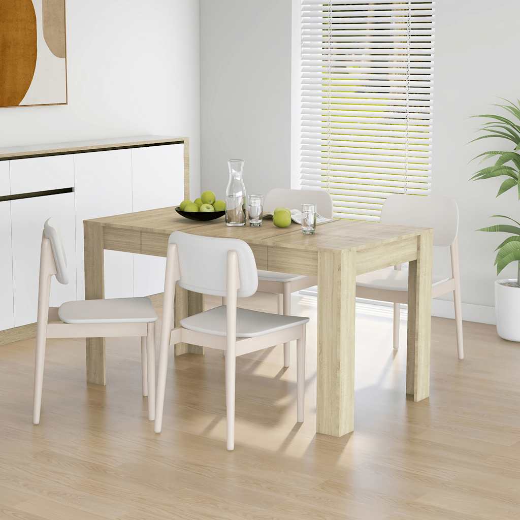 Esstisch Artisan-Eiche 140X74,5X76 Cm Holzwerkstoff