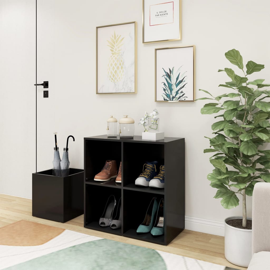 Flur-Schuhschrank Weiß Sonoma Eiche 105X35,5X70Cm Holzwerkstoff
