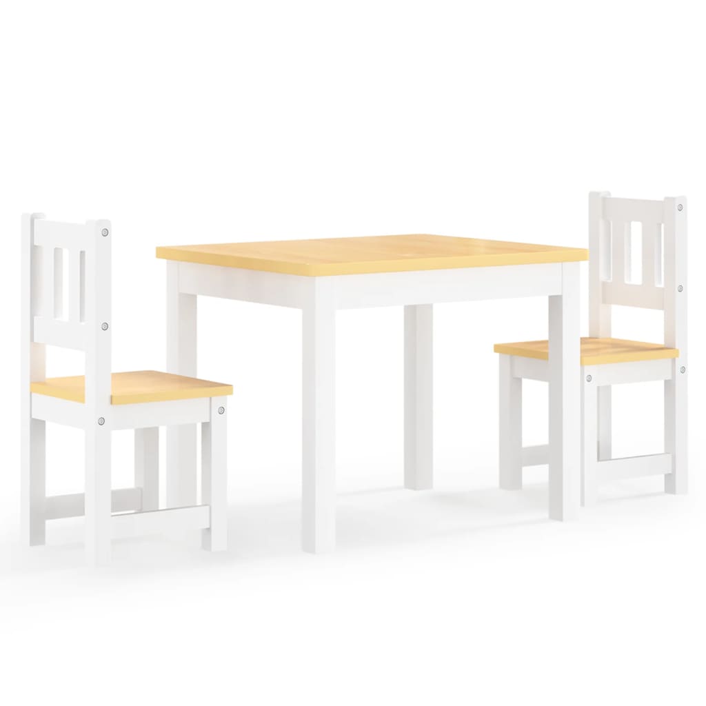 3-Tlg. Kinder-Sitzgruppe Mdf