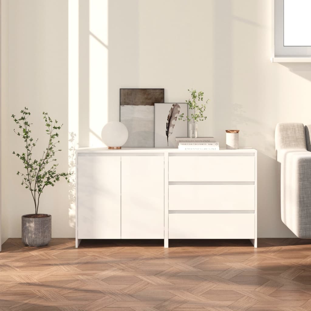 2-Tlg. Sideboard Artisan-Eiche Holzwerkstoff