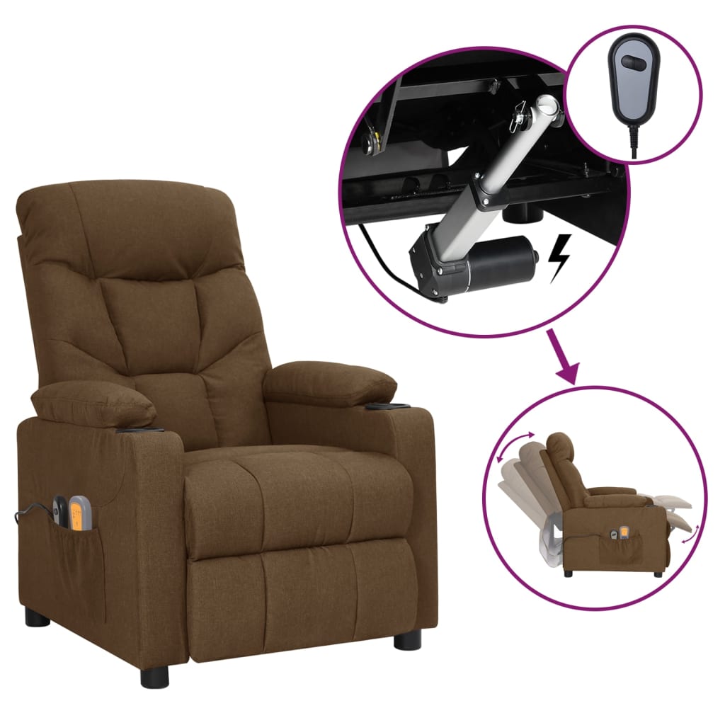 Massagesessel Elektrisch Stoff