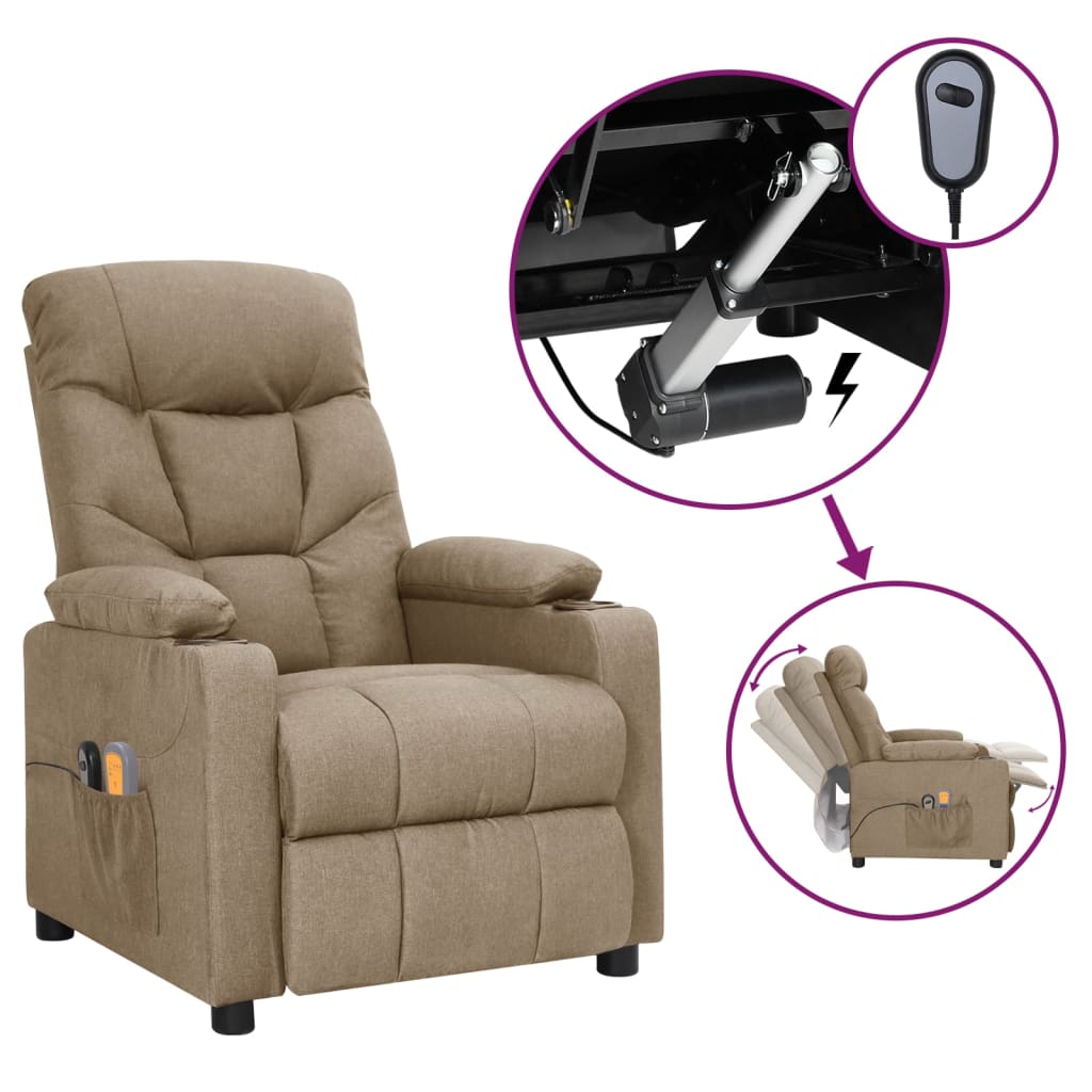 Massagesessel Elektrisch Stoff