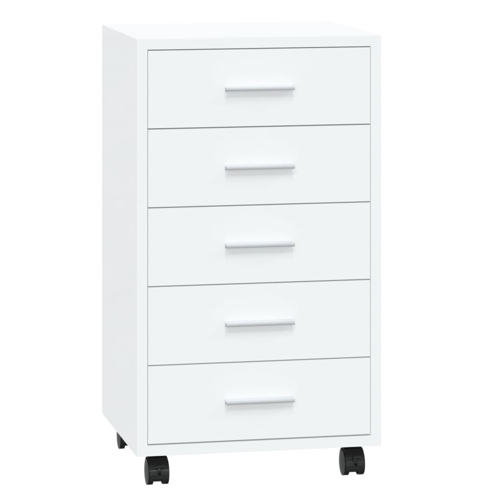 Schubladenschrank Mit Rollen Holzwerkstoff
