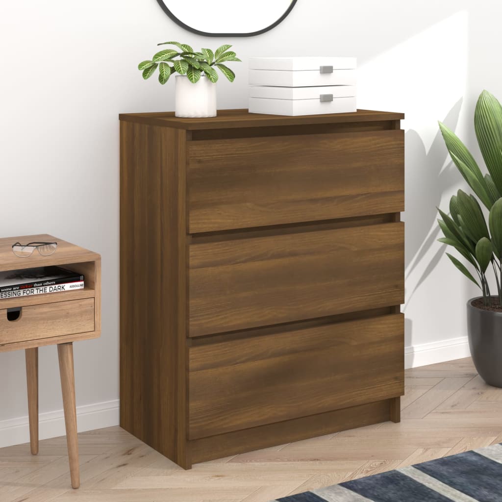 Sideboard Artisan-Eiche 60X35X76 Cm Holzwerkstoff