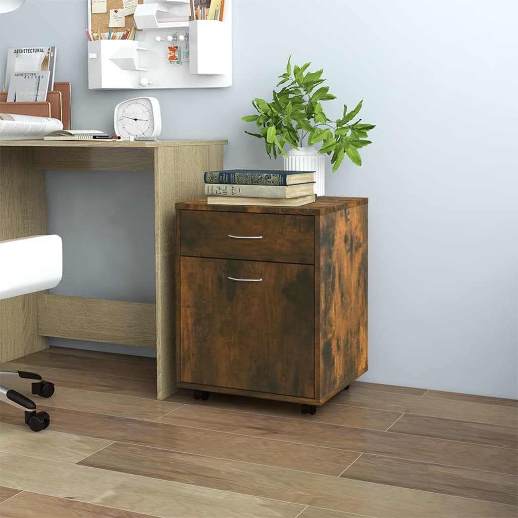 Rollcontainer Artisan-Eiche 45X38X54 Cm Holzwerkstoff