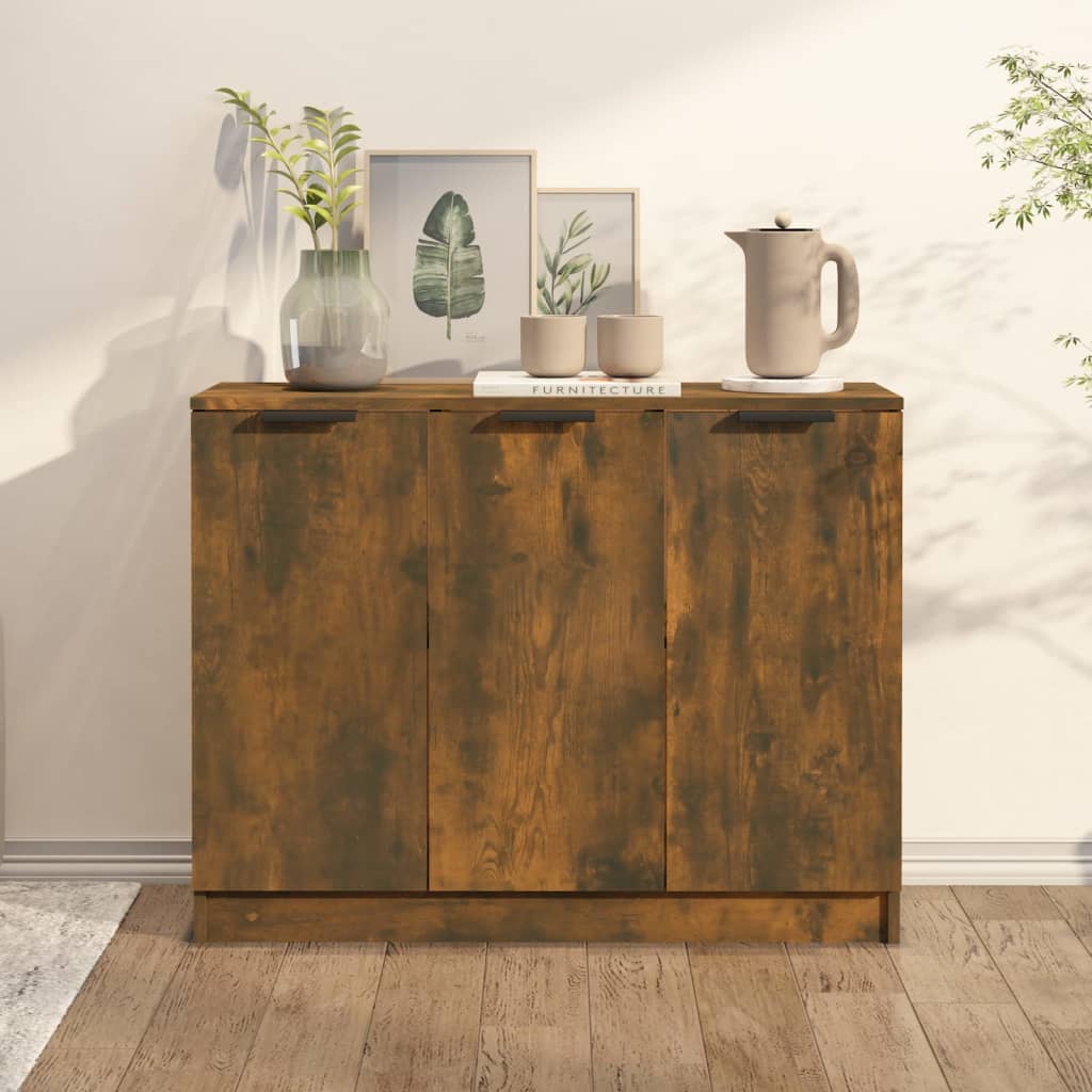 Sideboard Artisan-Eiche 90,5X30X70 Cm Holzwerkstoff