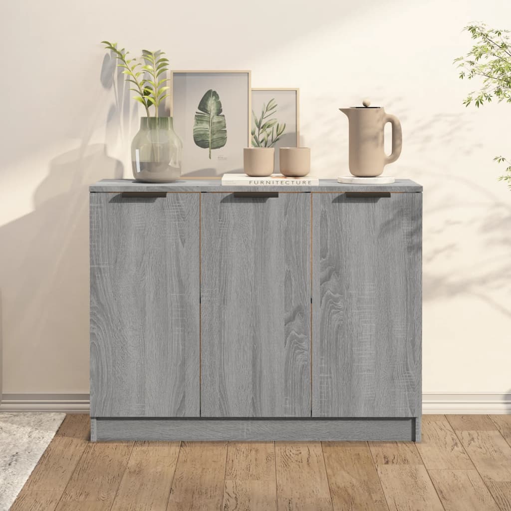 Sideboard Artisan-Eiche 90,5X30X70 Cm Holzwerkstoff