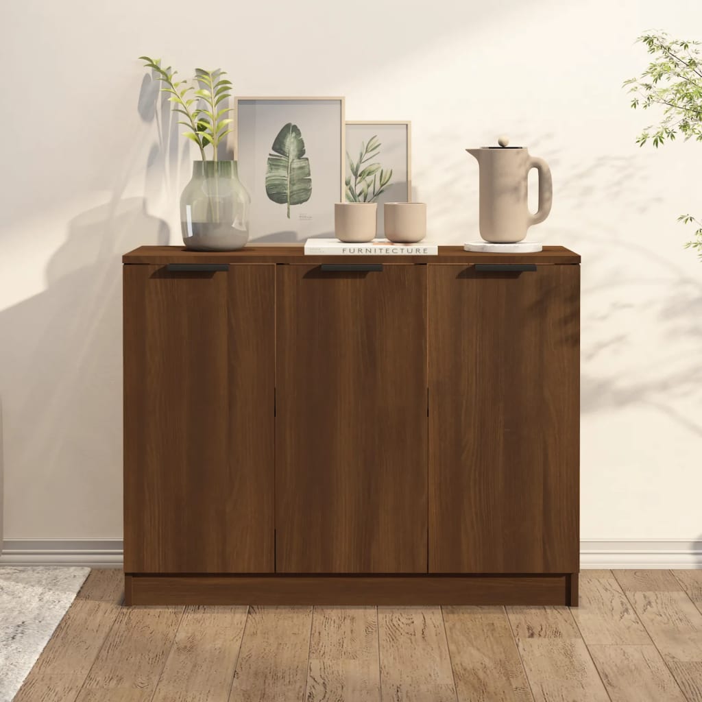 Sideboard Artisan-Eiche 90,5X30X70 Cm Holzwerkstoff