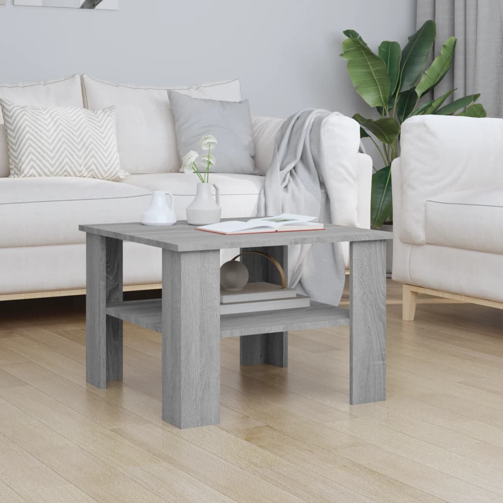 Couchtisch Sonoma-Eiche 60X60X42 Cm Holzwerkstoff