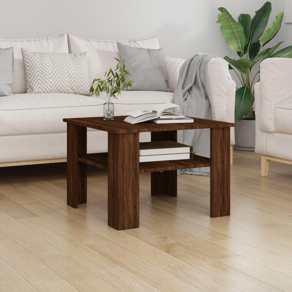 Couchtisch Sonoma-Eiche 60X60X42 Cm Holzwerkstoff
