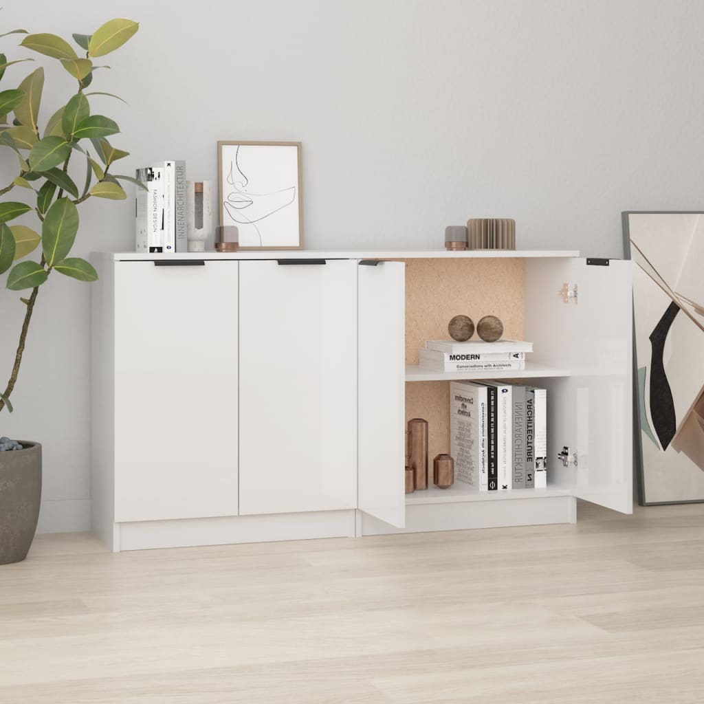 Sideboards 2 Stk. 60X30X70 Cm Holzwerkstoff