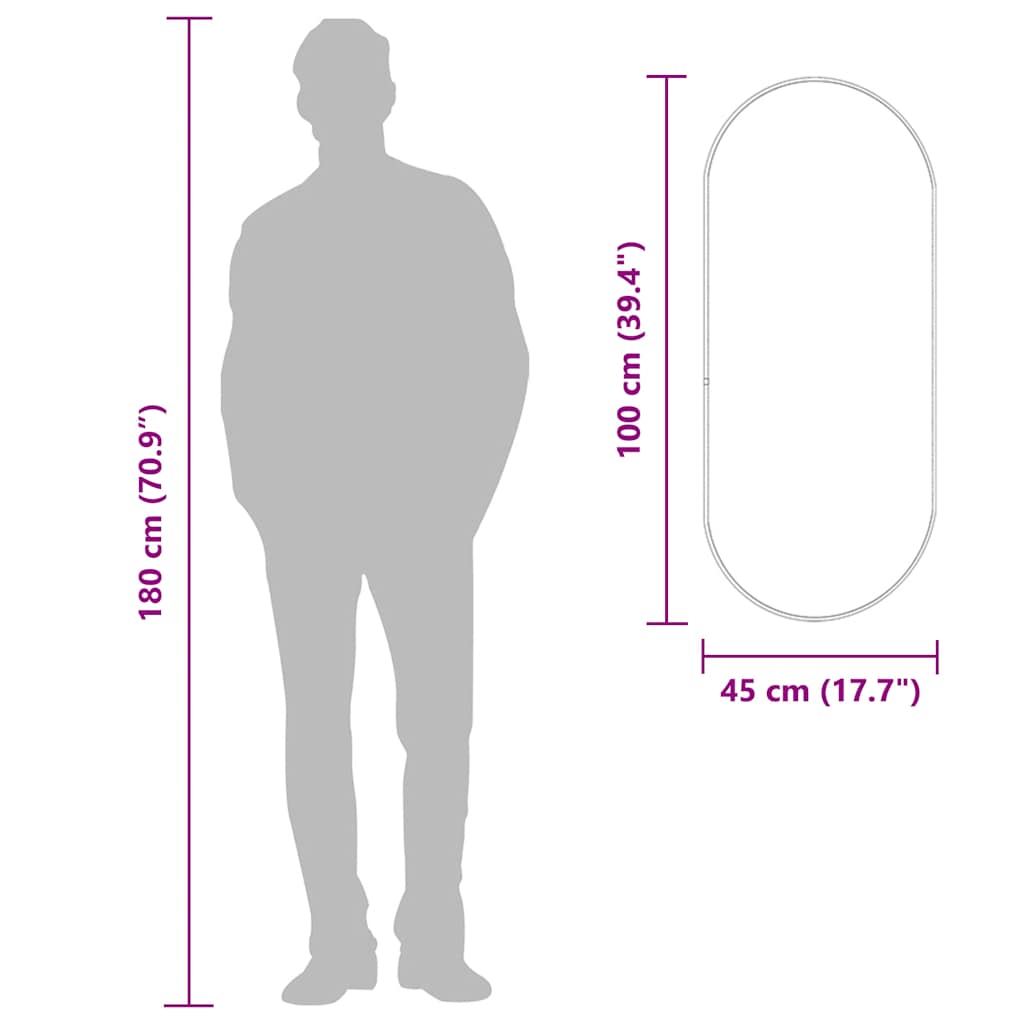 Wandspiegel En Oval