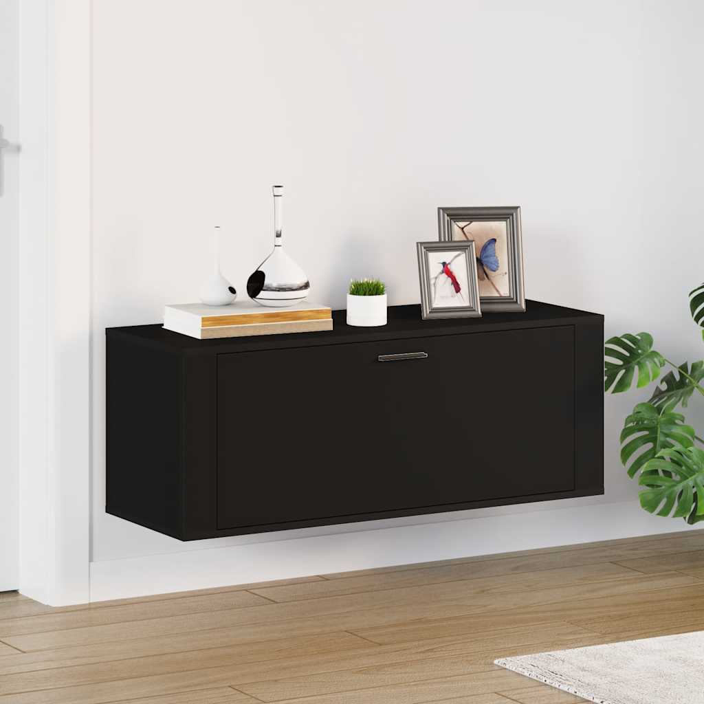 Wand-Schuhschrank Sonoma-Eiche 100X35X38 Cm Holzwerkstoff