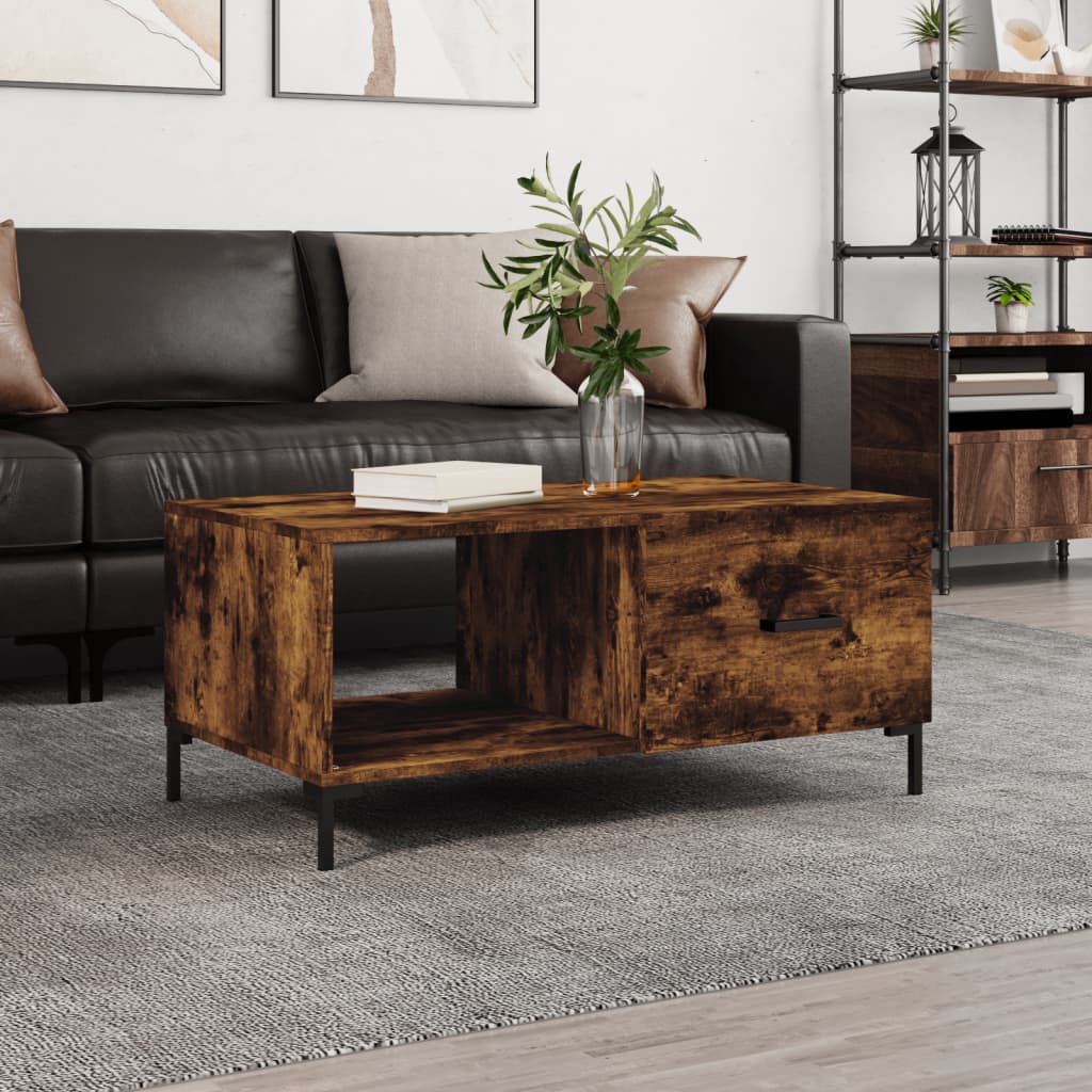 Couchtisch Sonoma-Eiche 90X50X40 Cm Holzwerkstoff