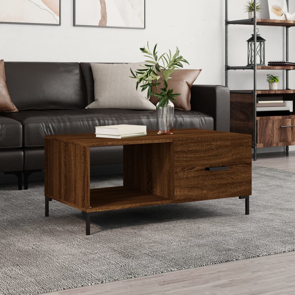 Couchtisch Sonoma-Eiche 90X50X40 Cm Holzwerkstoff