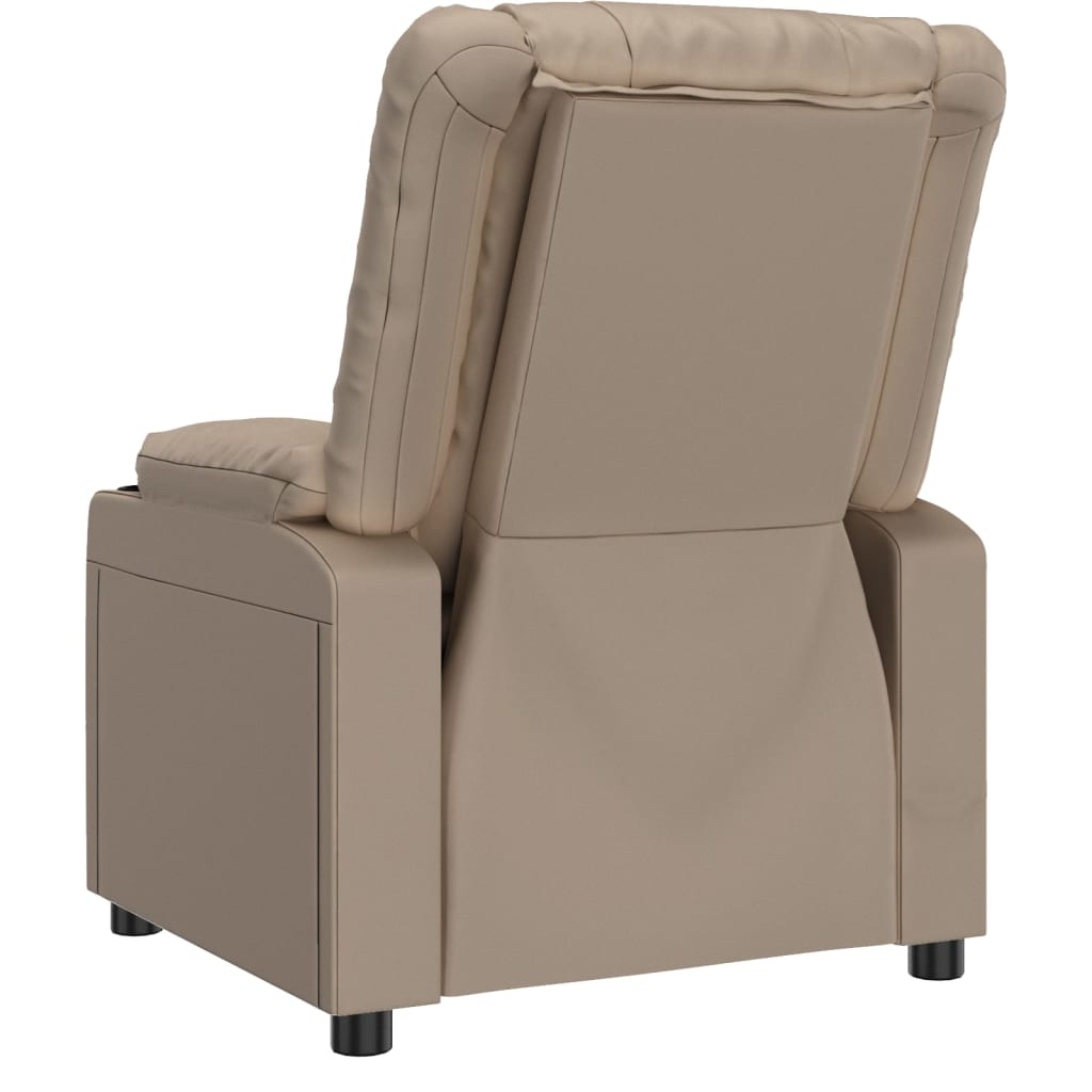Massagesessel Elektrisch -Braun Kunstleder