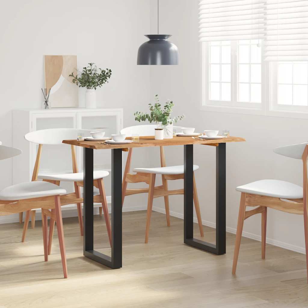 Esstisch 180×90×76 Cm Massivholz Akazie