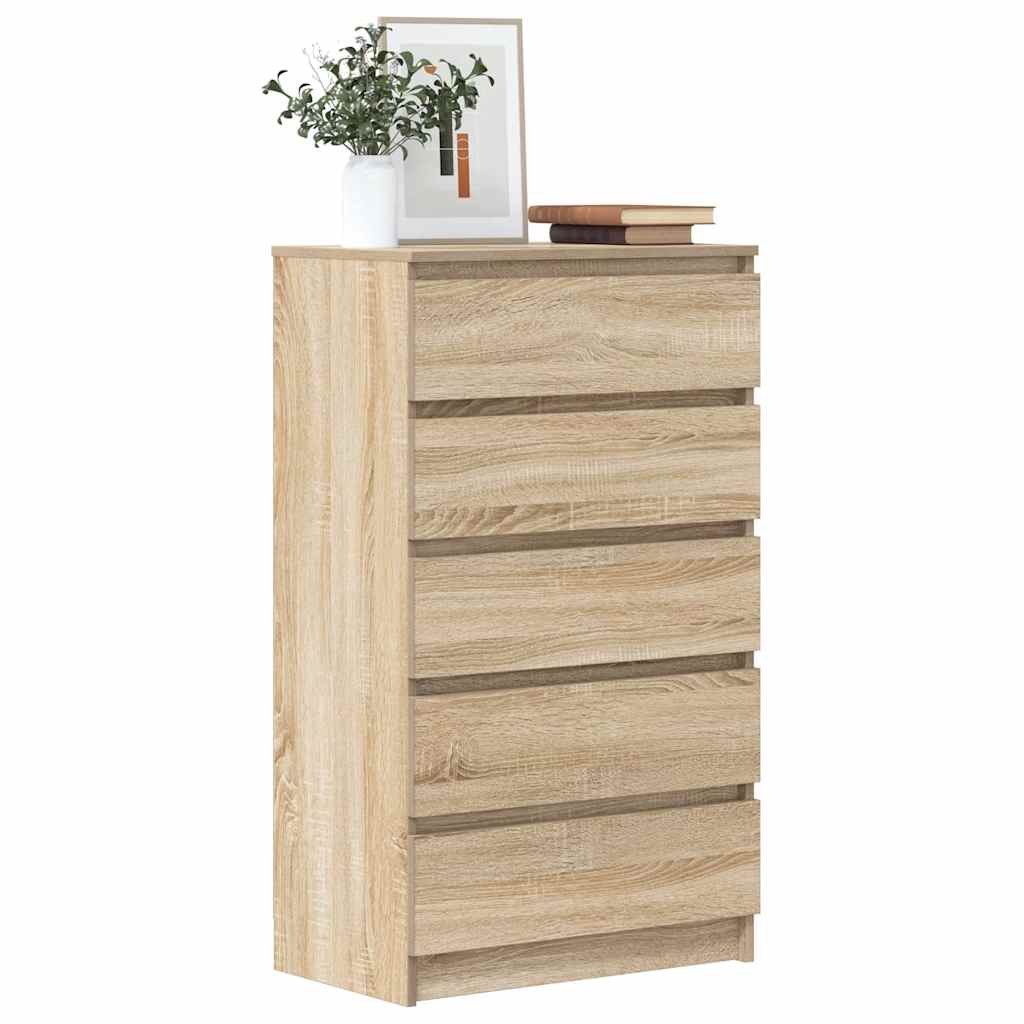 Schubladenschrank Artisan-Eiche 60X36X103 Cm Holzwerkstoff