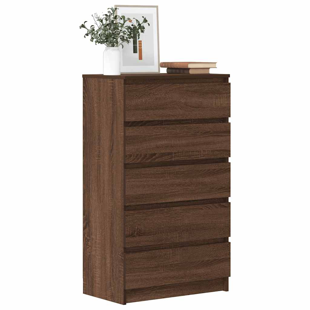Schubladenschrank Artisan-Eiche 60X36X103 Cm Holzwerkstoff