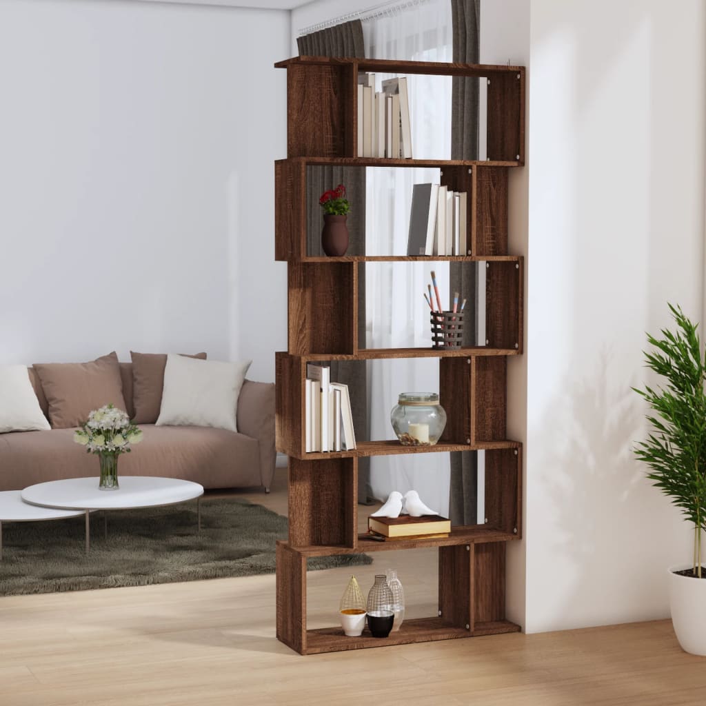 Bücherregal Artisan-Eiche 80X24X192 Cm Holzwerkstoff