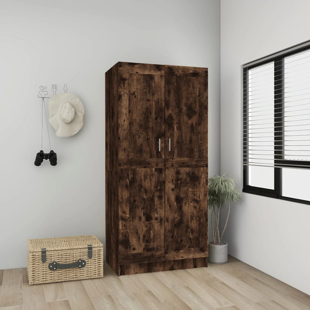 Kleiderschrank 82,5X51,5X180 Cm Holzwerkstoff