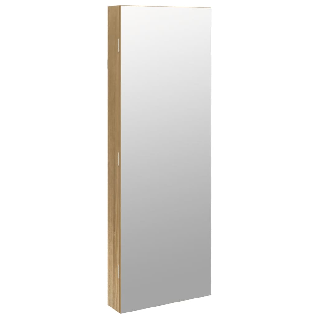Spiegel-Schmuckschrank Mit Led-Beleuchtung Wandmontage