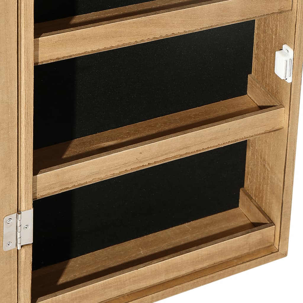Spiegel-Schmuckschrank Mit Led-Beleuchtung Wandmontage