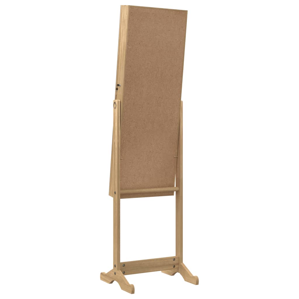 Spiegel-Schmuckschrank Freistehend 42X38X152 Cm