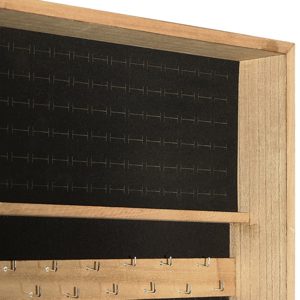 Spiegel-Schmuckschrank Freistehend 42X38X152 Cm