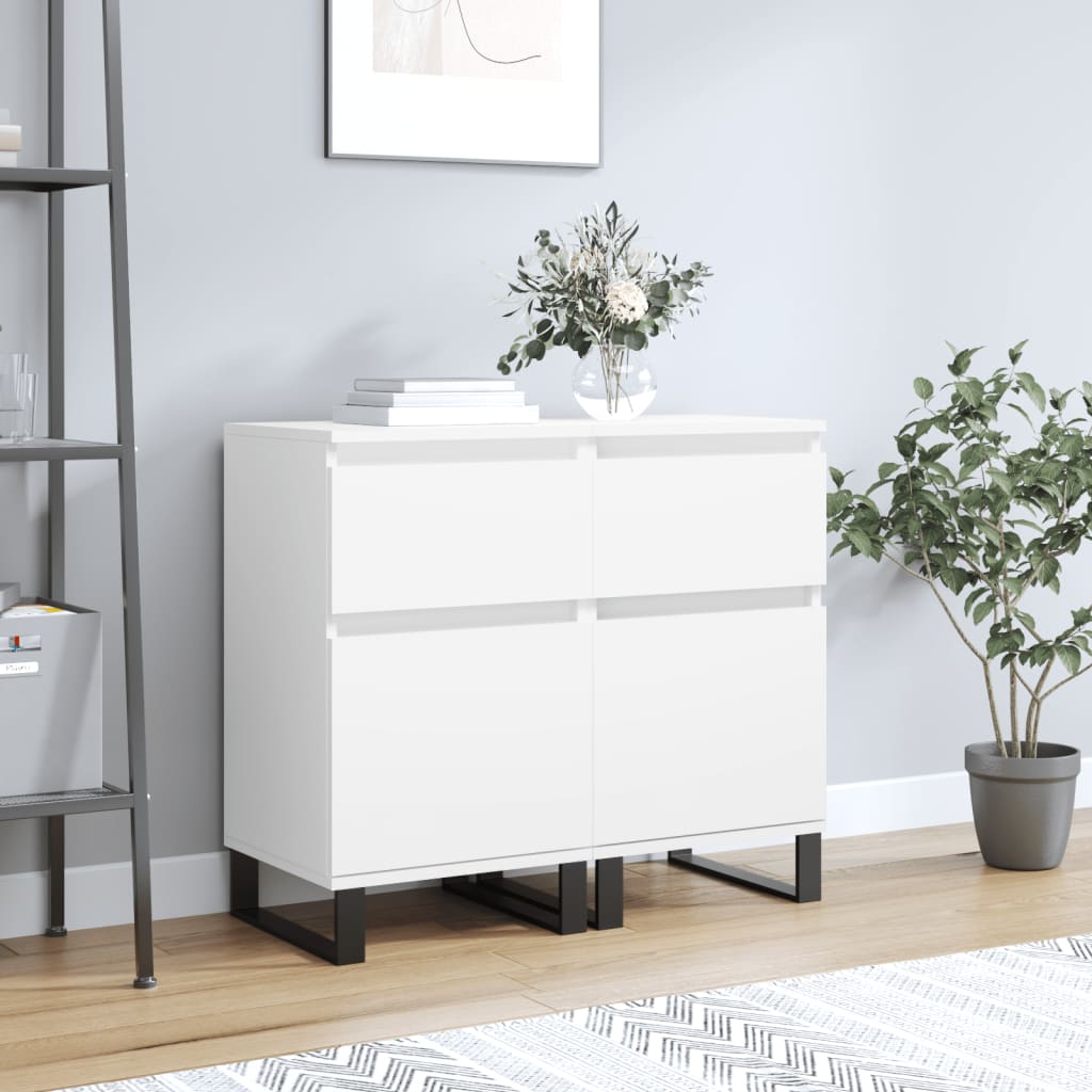 Sideboards 2 Stk. 40X35X70 Cm Holzwerkstoff