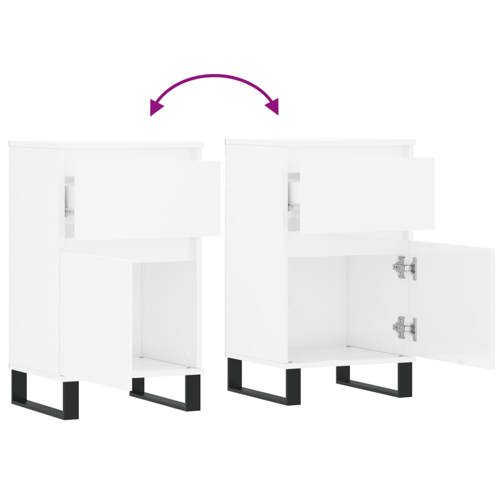 Sideboards 2 Stk. 40X35X70 Cm Holzwerkstoff