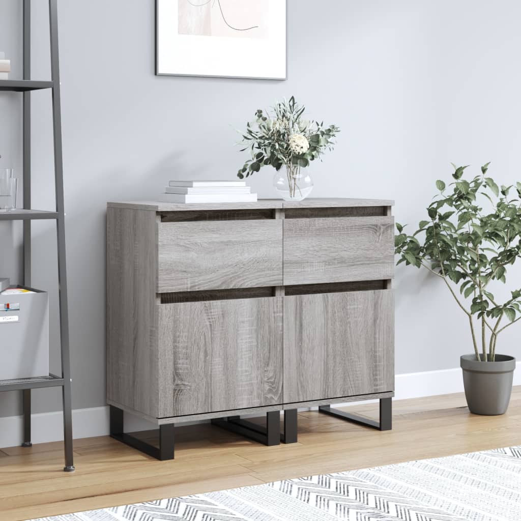 Sideboards 2 Stk. 40X35X70 Cm Holzwerkstoff