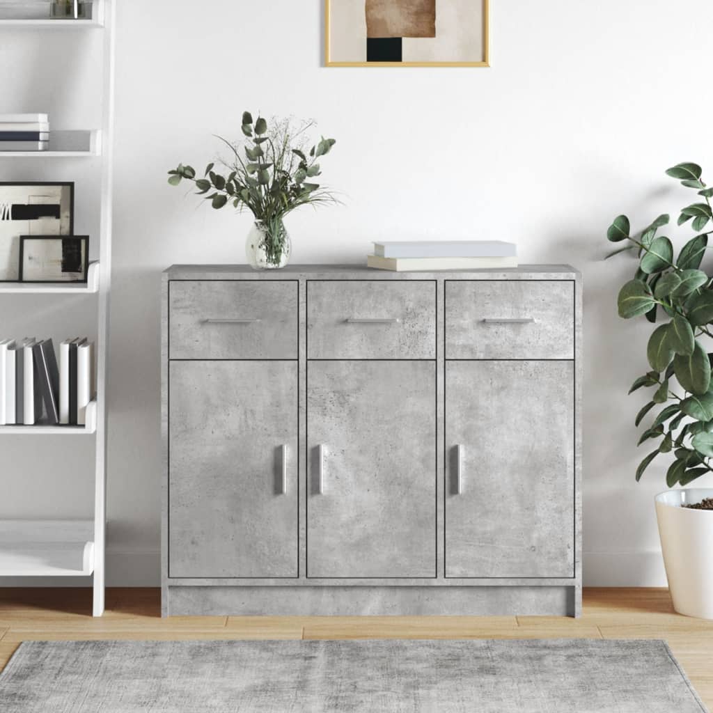 Sideboard Artisan-Eiche 91X28X75 Cm Holzwerkstoff