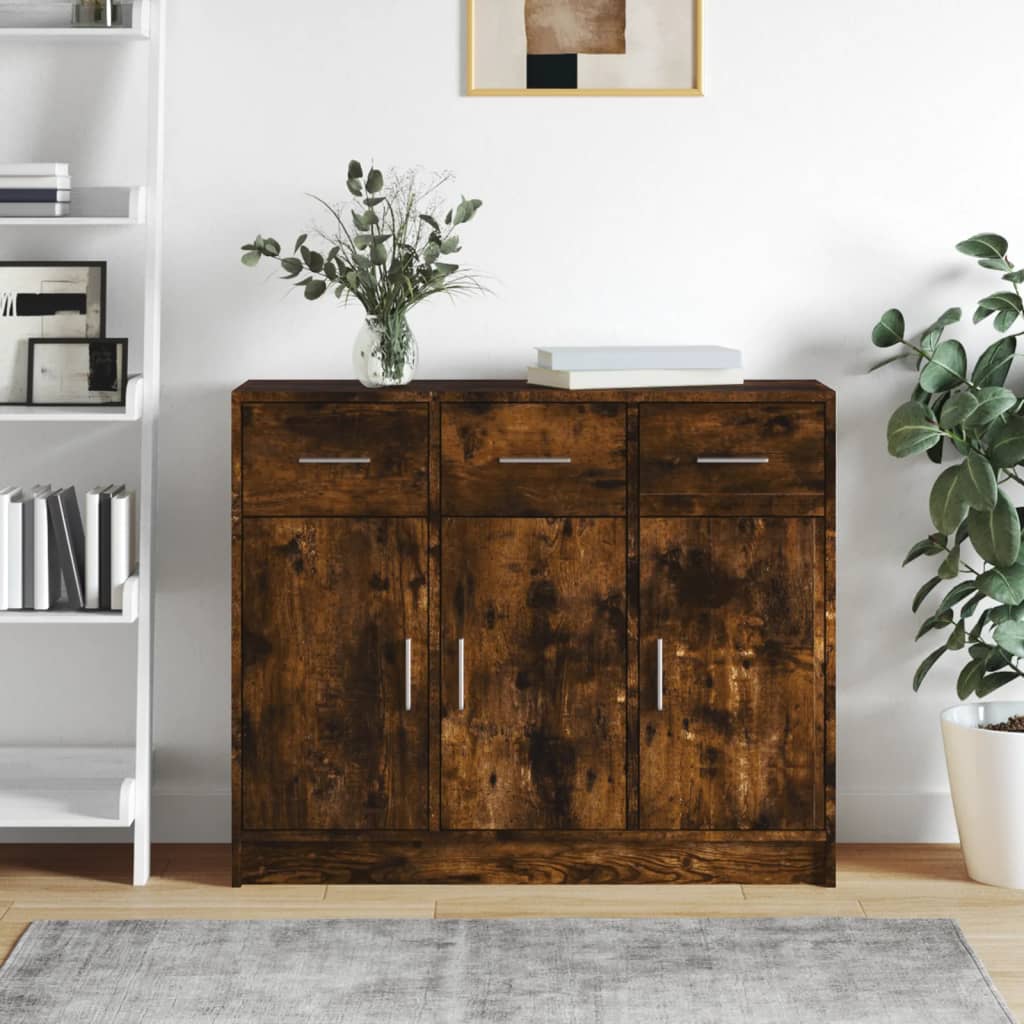 Sideboard Artisan-Eiche 91X28X75 Cm Holzwerkstoff