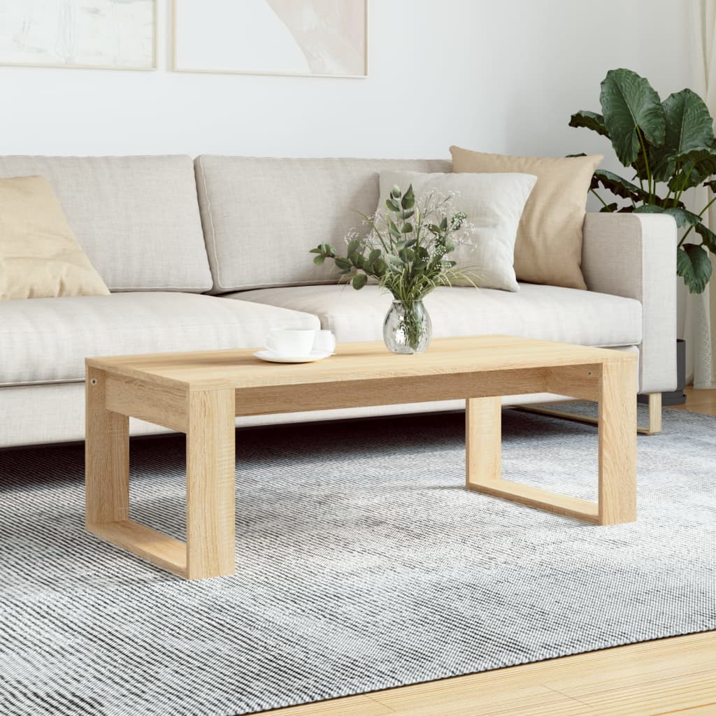 Couchtisch Artisan-Eiche 102X50X35 Cm Holzwerkstoff