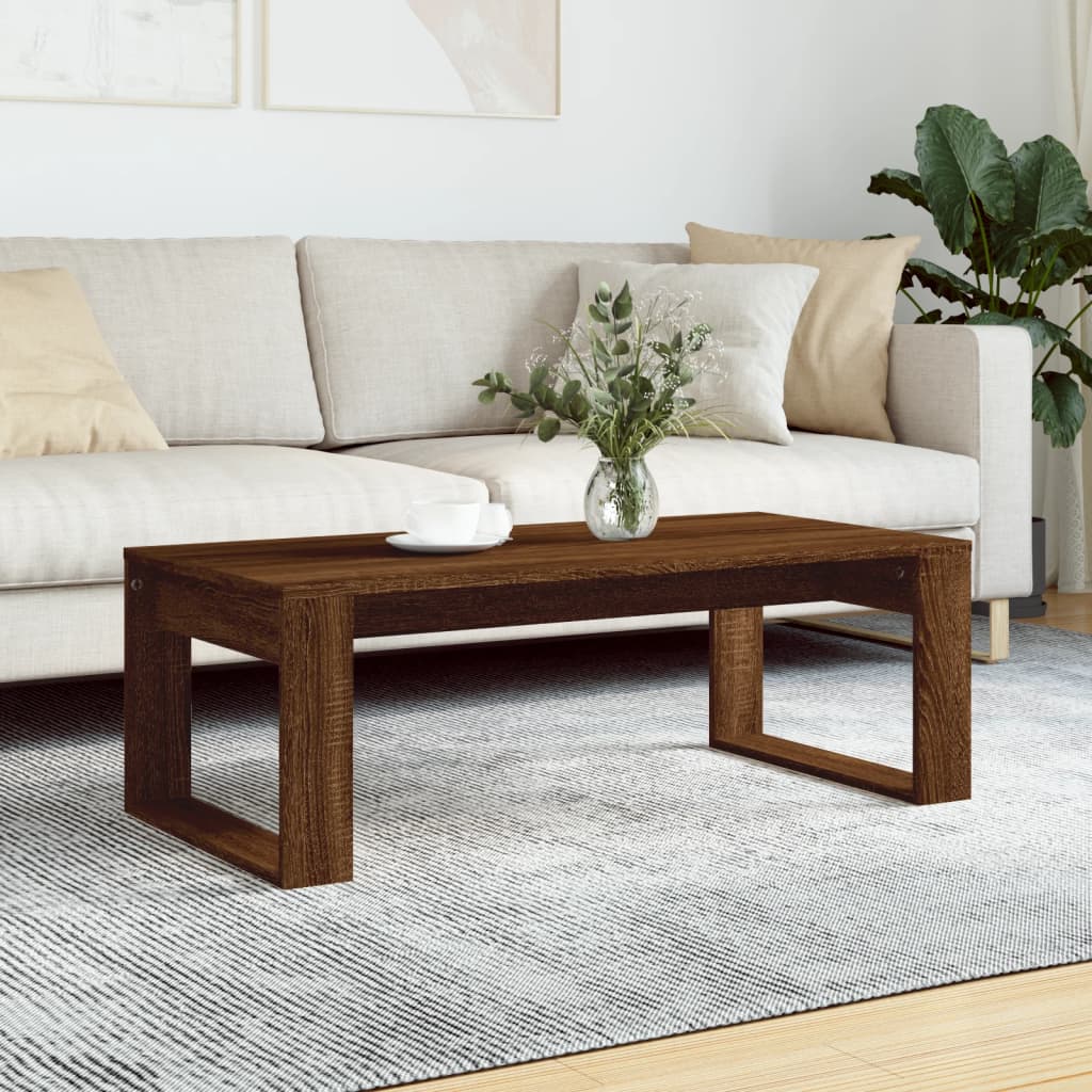 Couchtisch Artisan-Eiche 102X50X35 Cm Holzwerkstoff