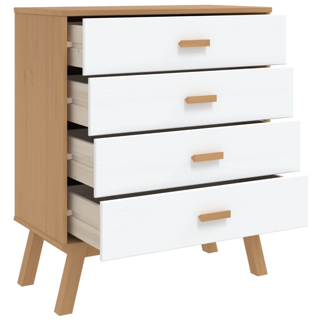 Schubladenschrank Olden Massivholz Kiefer