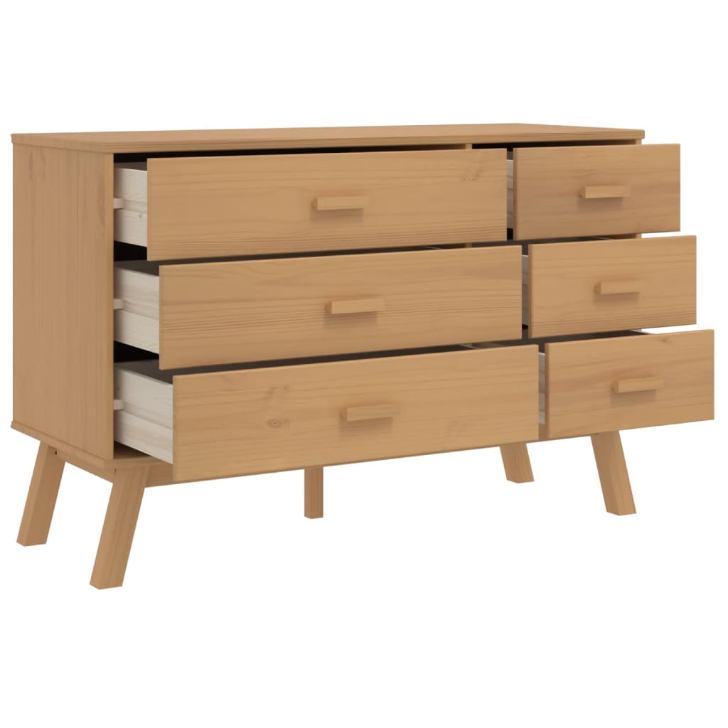 Schubladenschrank Olden Massivholz Kiefer