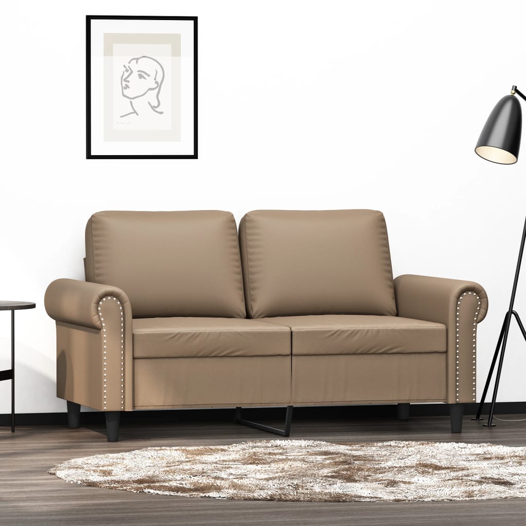 Sessel -Braun Kunstleder